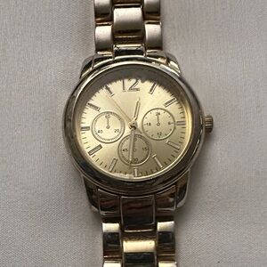 Vintage Timex Classic Gold-Tone Women's “boyfriend” Watch